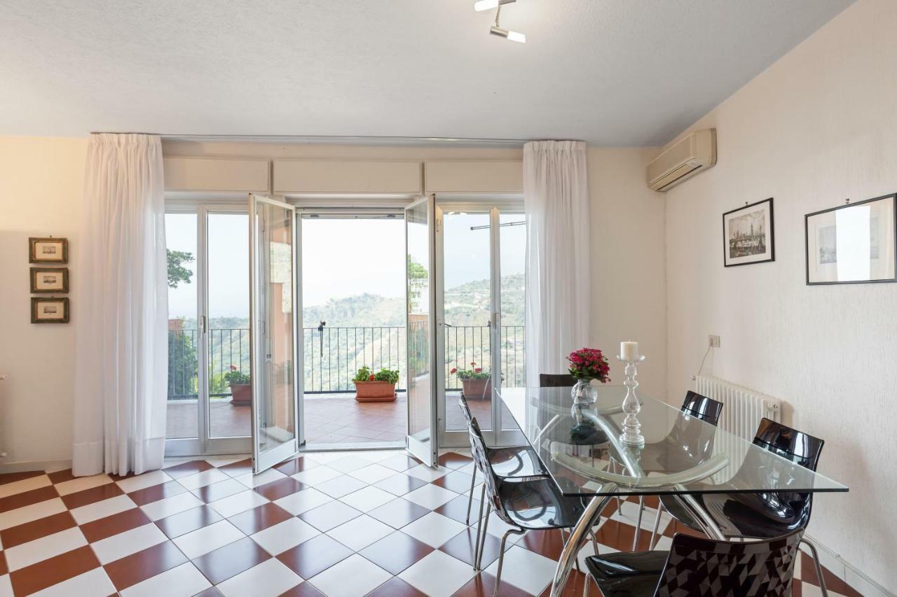 Taormina Apartment With Panoramic View Exterior photo